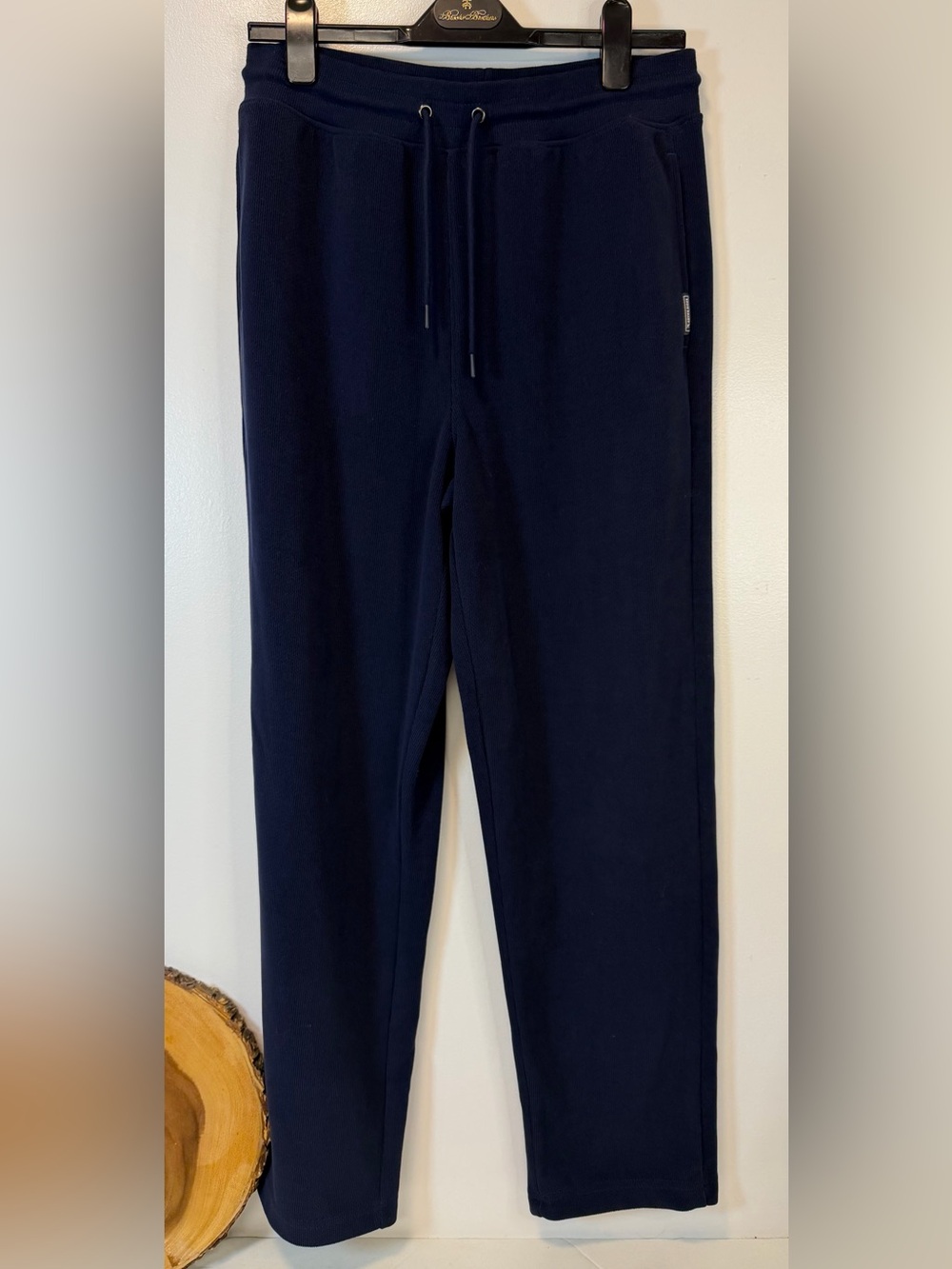Eddie Bauer Navy Drawstring Lounge Pants Elastic Waist Menβs Mediumβ